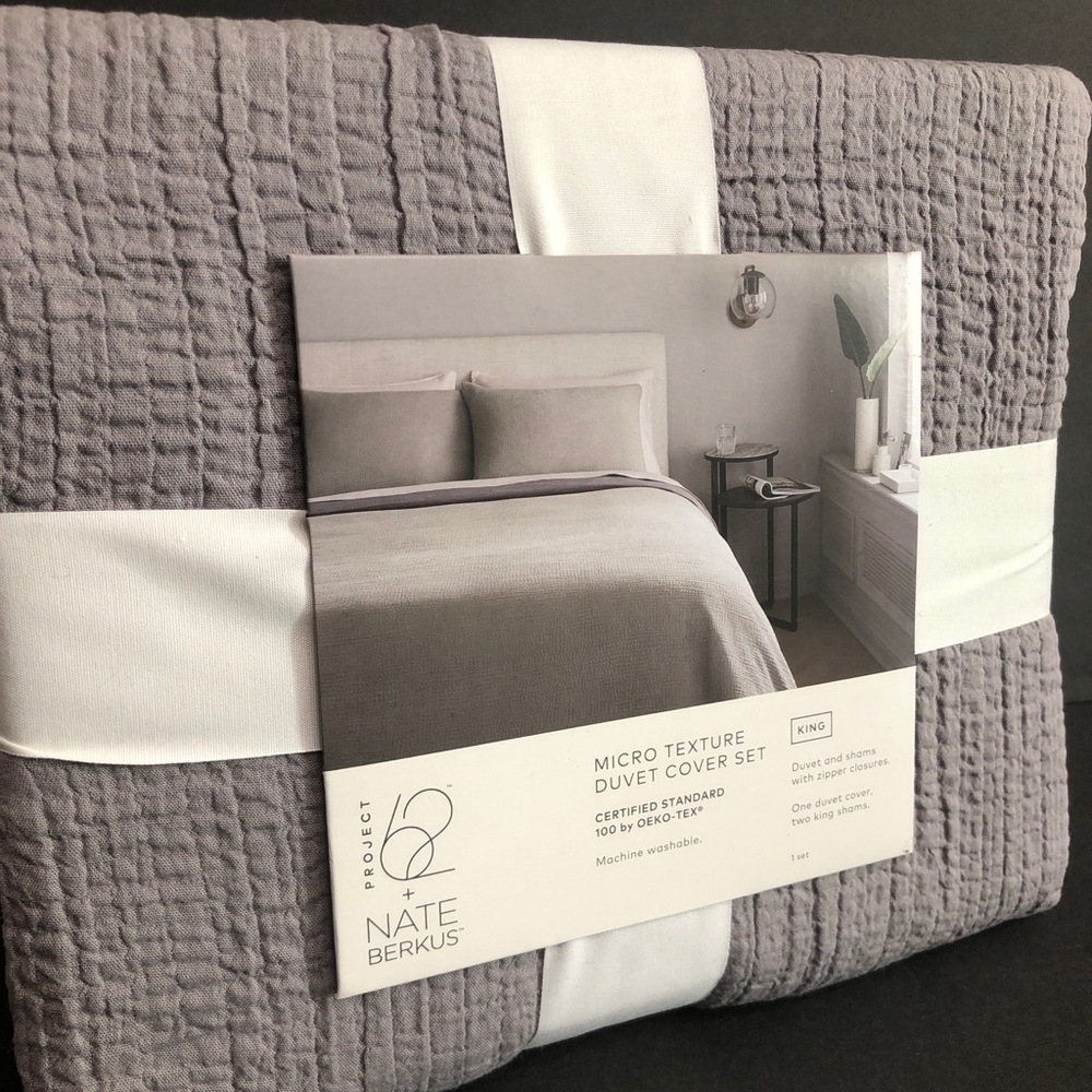 Micro Texture Duvet Cover Set KING.